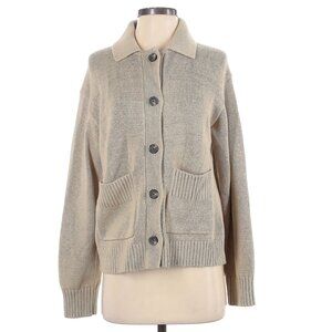 Everlane collar cotton cardigan